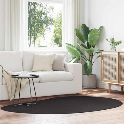 vidaXL Carpet HUARTE Polyester Oval-raindrop Length 200 cm