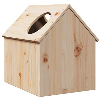 vidaXL Cat House 41x50x50 cm Solid Wood Pine 5
