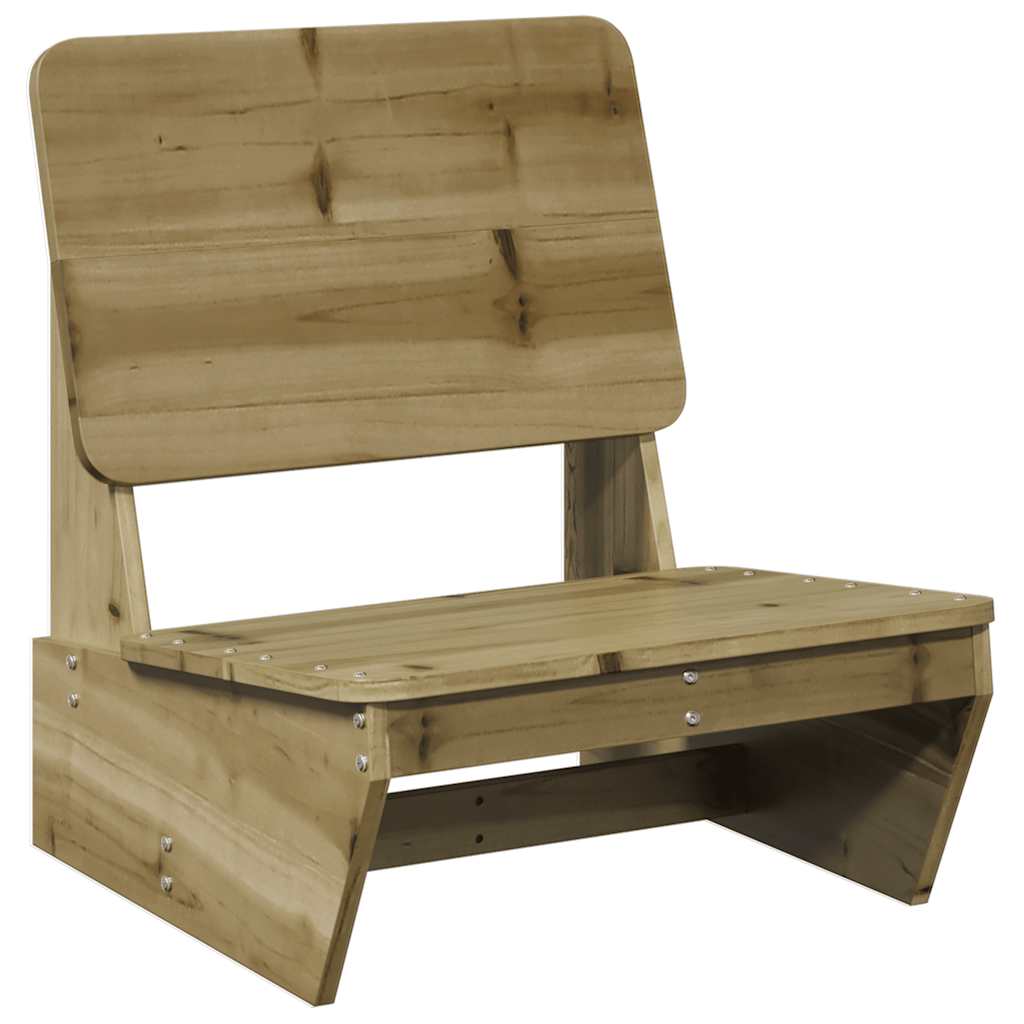 vidaXL Garden Chair 60x64x70.5 cm Impregnated Wood Pine 2
