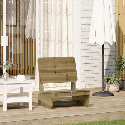 vidaXL Garden Chair 60x64x70.5 cm Impregnated Wood Pine 1