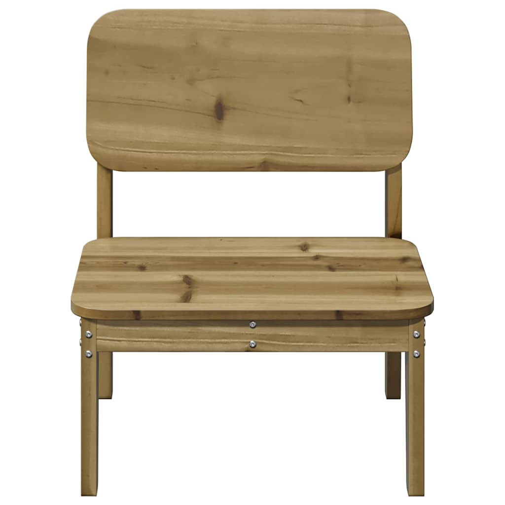 vidaXL Garden Chair 60x52.5x72 cm Impregnated Wood Pine 3
