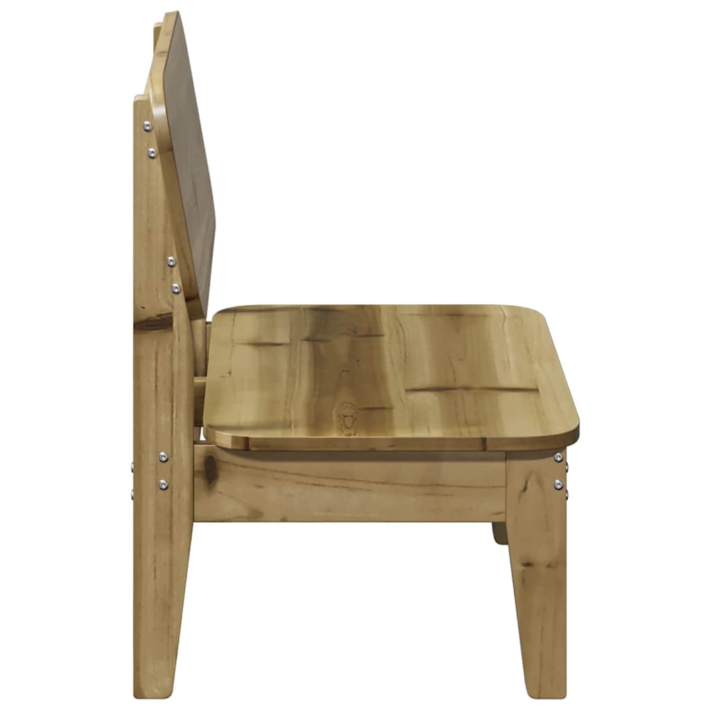 vidaXL Garden Chair 60x52.5x72 cm Impregnated Wood Pine 4