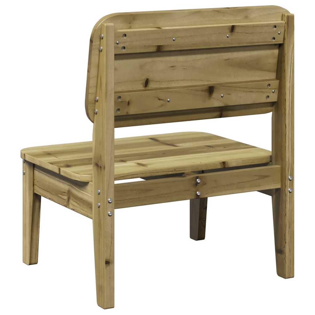 vidaXL Garden Chair 60x52.5x72 cm Impregnated Wood Pine 5