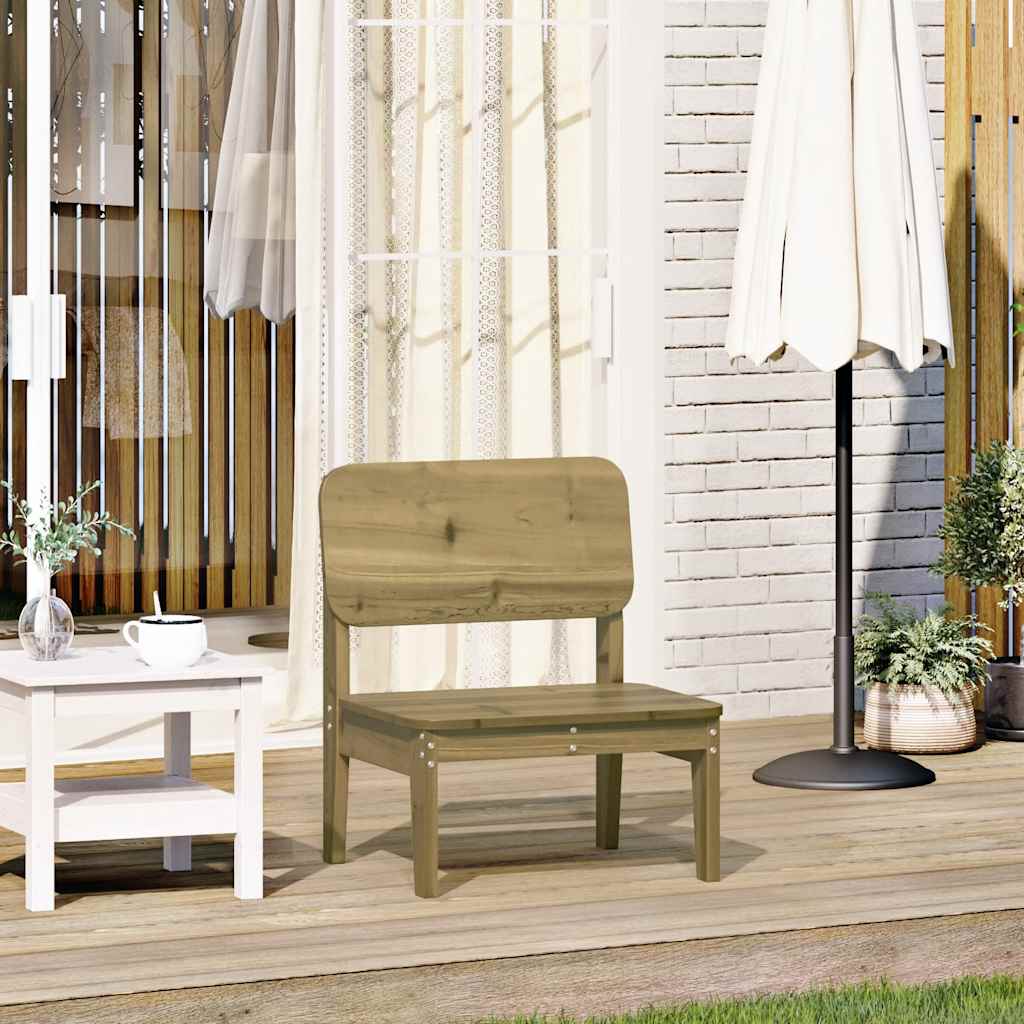 vidaXL Garden Chair 60x52.5x72 cm Impregnated Wood Pine 1