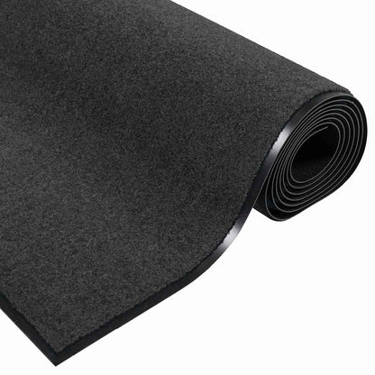 vidaXL Doormat Anthracite and Black 90 x 150 cm 100% Polyamide 5