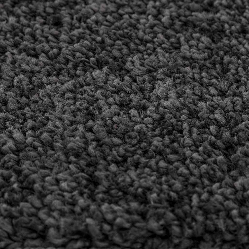 vidaXL Anti-slip Shaggy Rug Dark Grey 160 x 160 cm PP 5