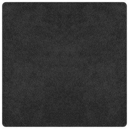 vidaXL Anti-slip Shaggy Rug Dark Grey 160 x 160 cm PP 2