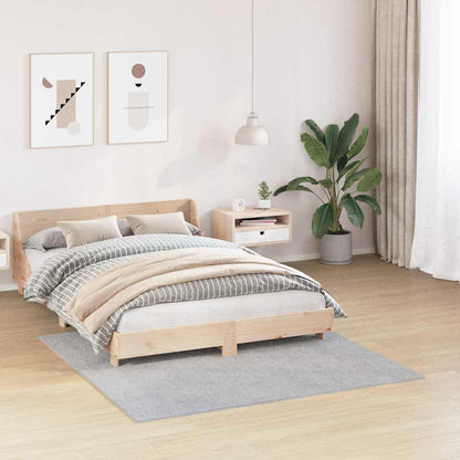 vidaXL Anti-slip Shaggy Rug Grey 160 x 160 cm PP 3