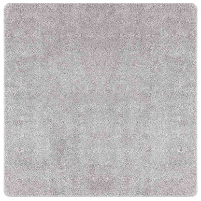 vidaXL Anti-slip Shaggy Rug Grey 160 x 160 cm PP 2