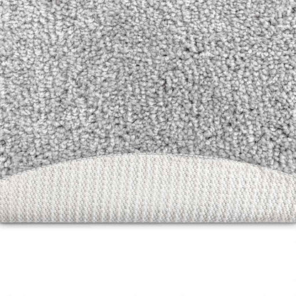 vidaXL Anti-slip Shaggy Rug Grey 160 x 160 cm PP 4