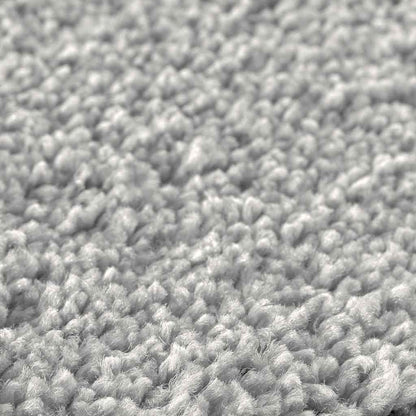 vidaXL Anti-slip Shaggy Rug Grey 160 x 160 cm PP 5