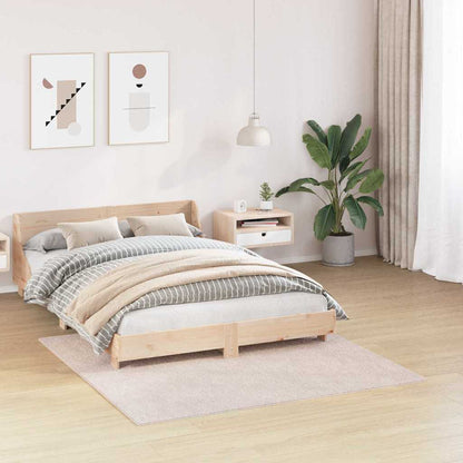 vidaXL Anti-slip Shaggy Rug Cream 160 x 160 cm PP 3