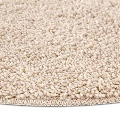 vidaXL Anti-slip Shaggy Rug Cream 160 x 160 cm PP 6