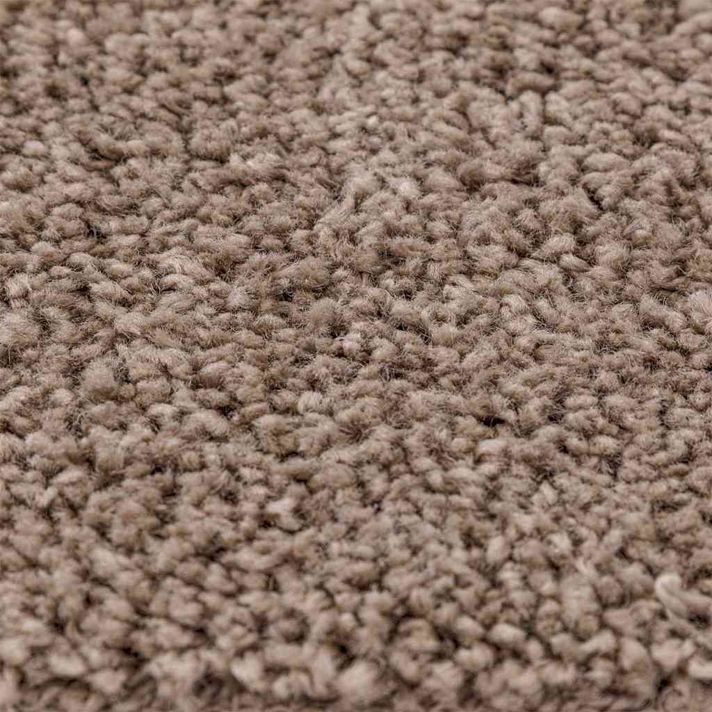 vidaXL Anti-slip Shaggy Rug Brown 140 x 200 cm PP 5