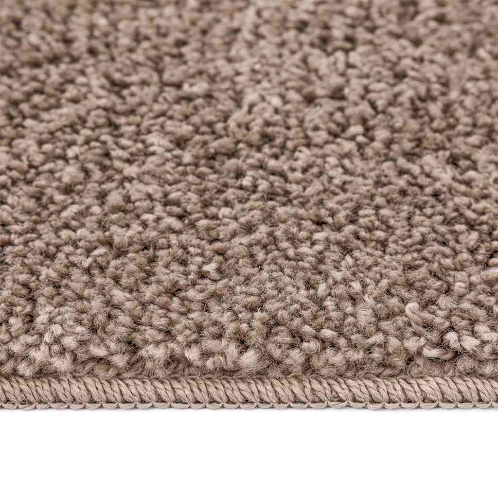 vidaXL Anti-slip Shaggy Rug Brown 140 x 200 cm PP 6