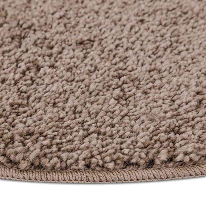 vidaXL Anti-slip Shaggy Rug Brown 160 x 160 cm PP 6