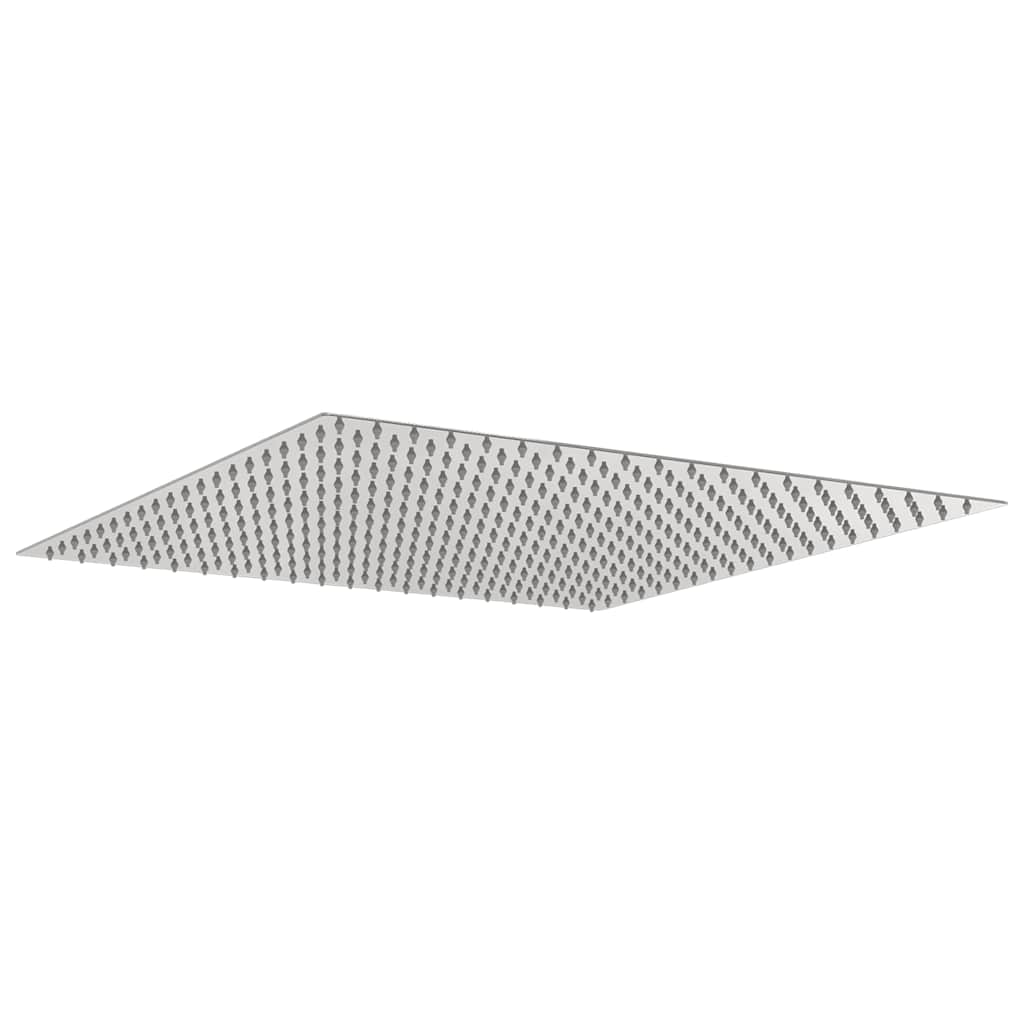vidaXL Rain Shower Head Stainless Steel 304 50x50 cm Square 2