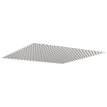 vidaXL Rain Shower Head Stainless Steel 304 50x50 cm Square 2