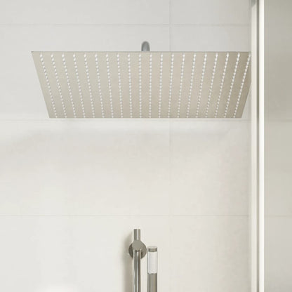 vidaXL Rain Shower Head Stainless Steel 304 50x50 cm Square 4