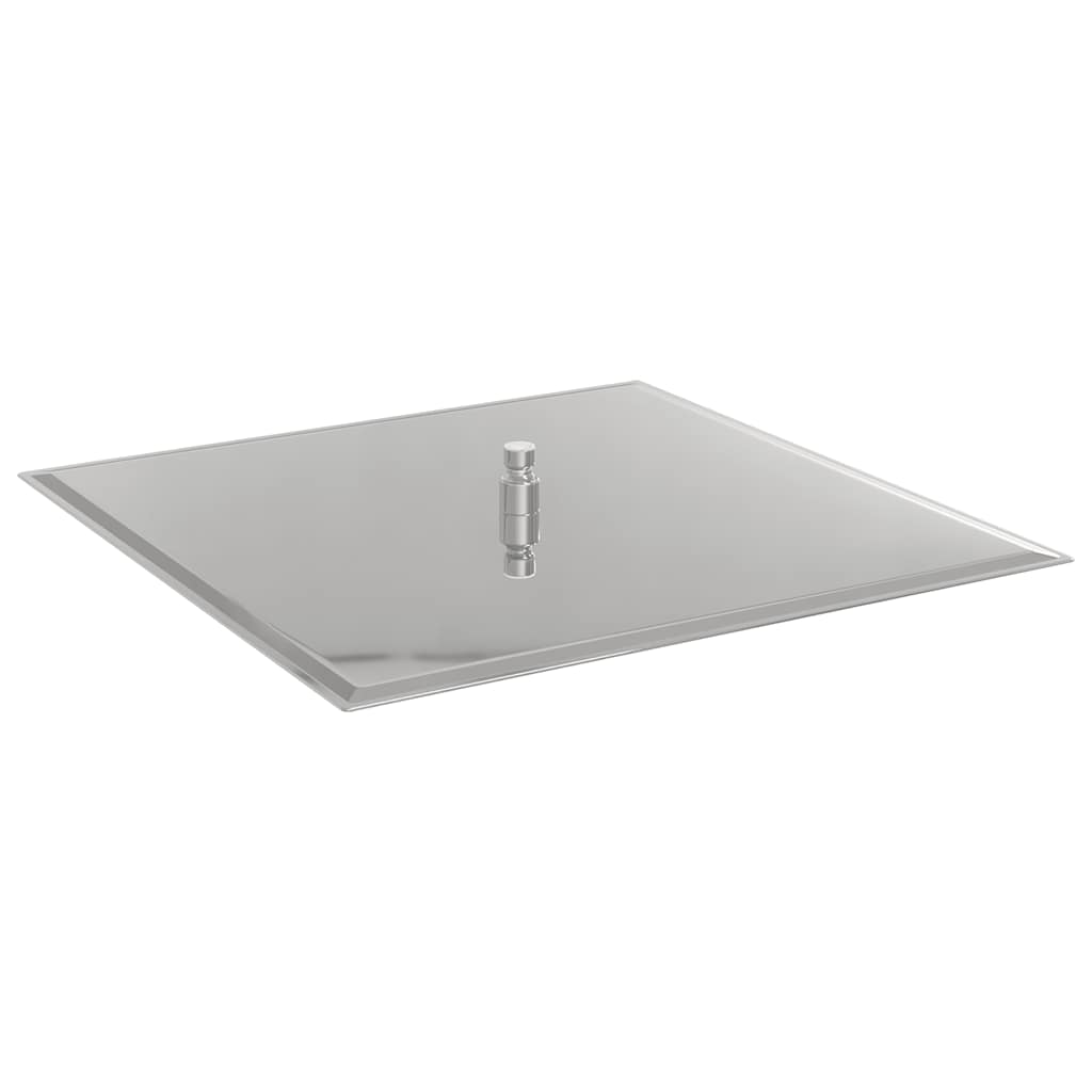 vidaXL Rain Shower Head Stainless Steel 304 50x50 cm Square 5