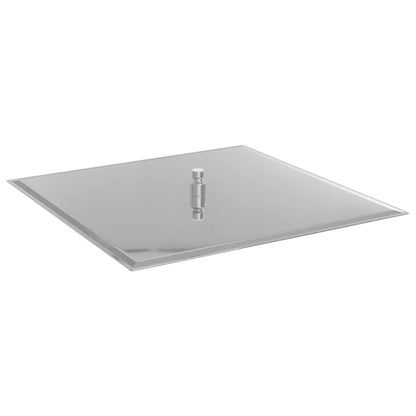 vidaXL Rain Shower Head Stainless Steel 304 50x50 cm Square 5