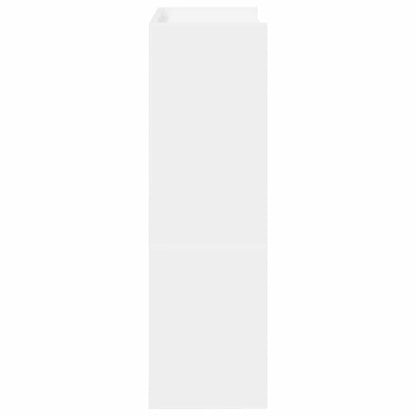 vidaXL Shoe Rack White 60x25x81 cm Engineered Wood 5