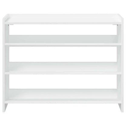 vidaXL Shoe Rack White 80x25x62 cm Engineered Wood 4