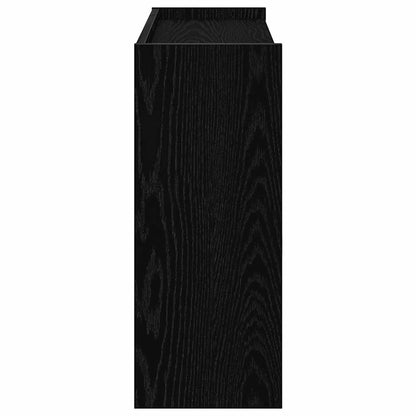 vidaXL Shoe Rack Black 80x25x62 cm Engineered Wood 5