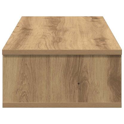 vidaXL Wall Shelf with Drawers Artisian Oak 80x31x17 cm Engineered Wood 5
