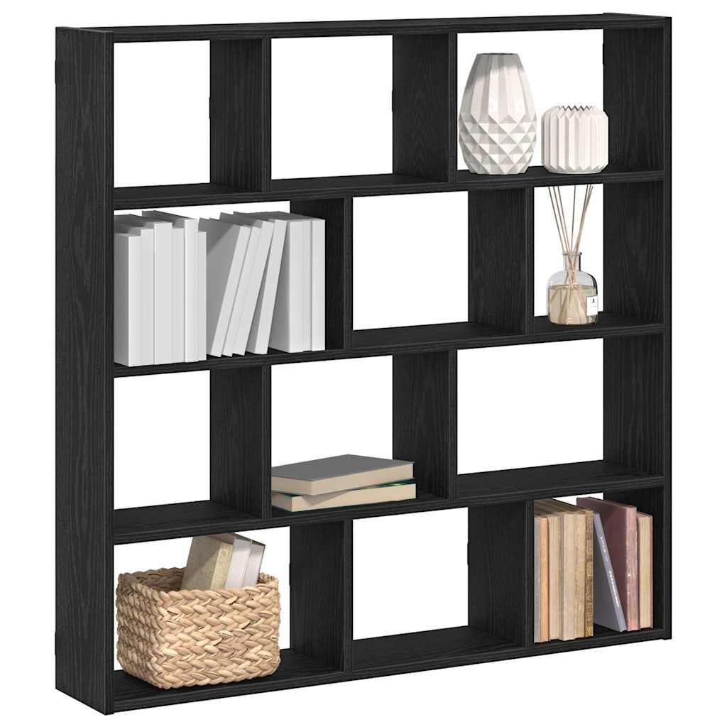 vidaXL Wall Cube Shelf 12 Compartments Engineered Wood