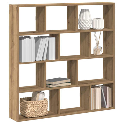 vidaXL Wall Cube Shelf 12 Compartments Engineered Wood