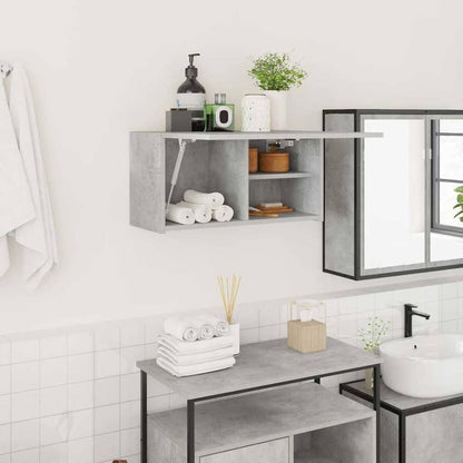 vidaXL Bathroom Wall Cabinet 60x25x30 cm Engineered Wood