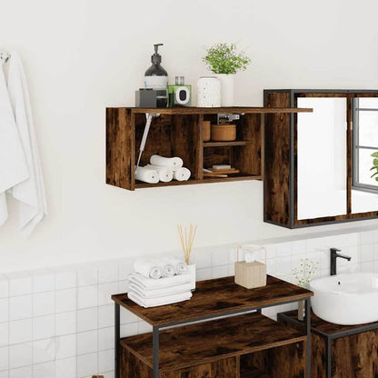 vidaXL Bathroom Wall Cabinet 60x25x30 cm Engineered Wood
