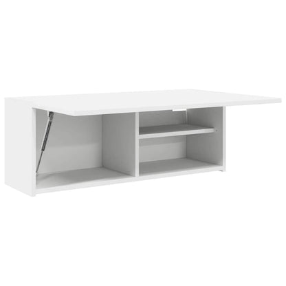 vidaXL Bathroom Wall Cabinet White 80x25x30 cm Engineered Wood 5