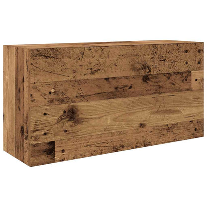 vidaXL Bathroom Wall Cabinet Old Wood 80x25x40 cm Engineered Wood 2