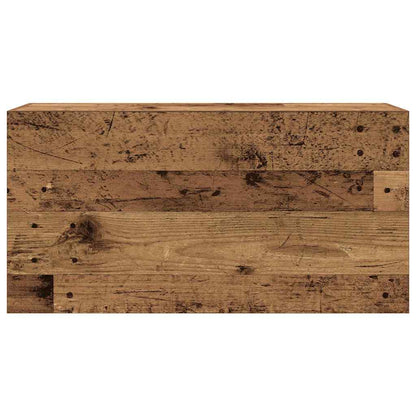 vidaXL Bathroom Wall Cabinet Old Wood 80x25x40 cm Engineered Wood 5