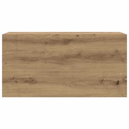 vidaXL Bathroom Wall Cabinet Artisan Oak 80x25x40 cm Engineered Wood 5