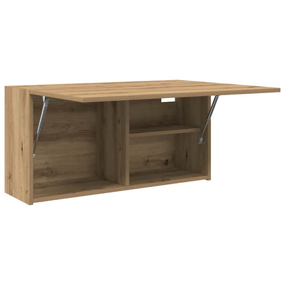 vidaXL Bathroom Wall Cabinet Artisan Oak 80x25x40 cm Engineered Wood 6