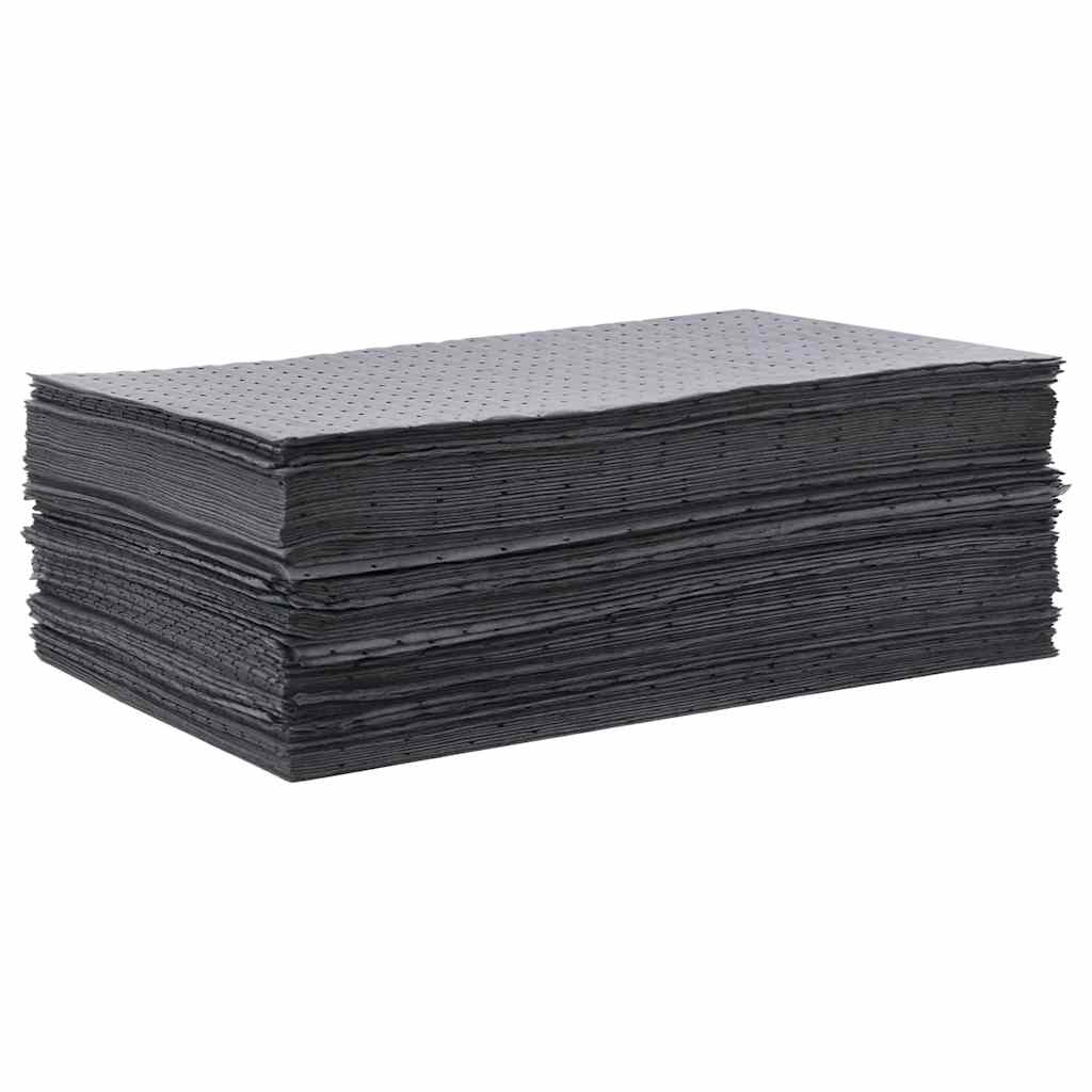 vidaXL Oil Absorbent Pads 100 pcs Grey 40x50 cm 2