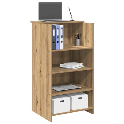 Reception Desk 55x50x103,5 cm Engineered Wood Artisan oak 55 x 50 x 103.5 cm