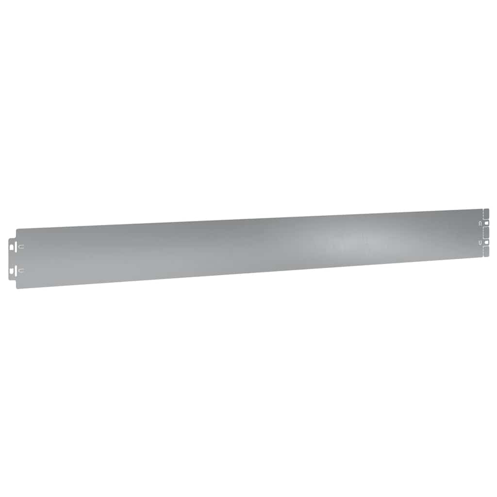 vidaXL Lawn Edgings 50 pcs 10x103 cm Galvanised Steel 4