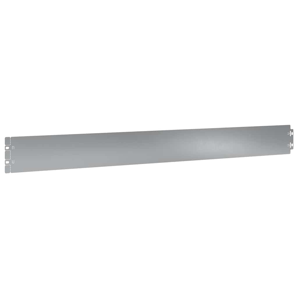 vidaXL Lawn Edgings 50 pcs 10x103 cm Galvanised Steel 6