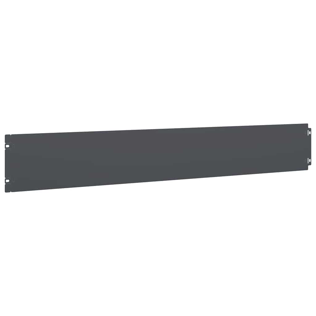 vidaXL Lawn Edging 10 pcs 15 x 103 cm Steel Anthracite 5