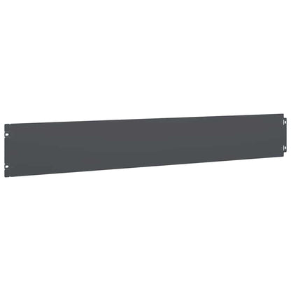vidaXL Lawn Edging 10 pcs 15 x 103 cm Steel Anthracite 5