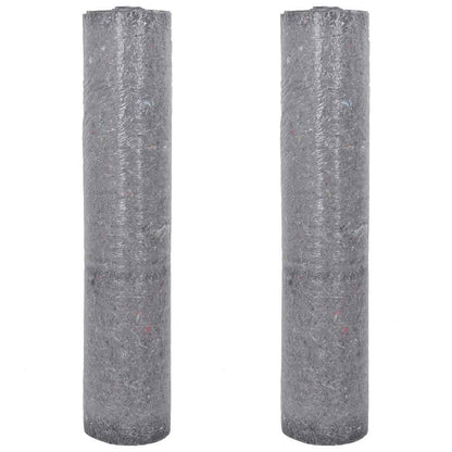 vidaXL Non-slip Painter Fleeces 2 pcs 25 m 180 g/m² Grey 2