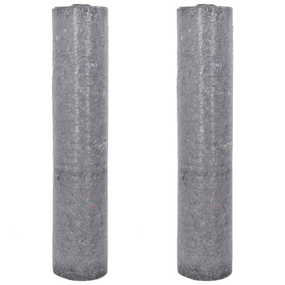 vidaXL Non-slip Painter Fleeces 2 pcs 25 m 220 g/m² Grey 2