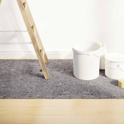 vidaXL Non-slip Painter Fleeces 2 pcs 25 m 220 g/m² Grey 1