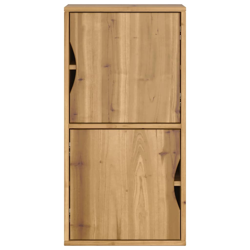 vidaXL Side Cabinet ODDA 40x24x79 cm Solid Wood Pine 5