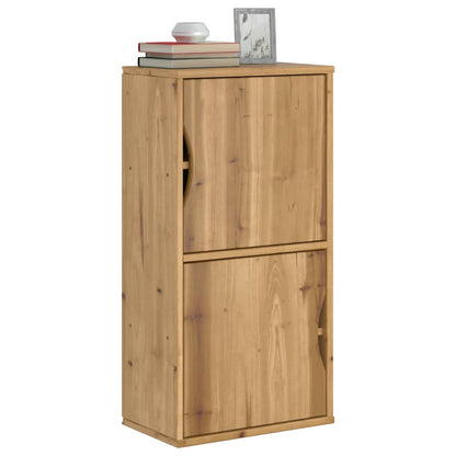 vidaXL Side Cabinet ODDA 40x24x79 cm Solid Wood Pine 1