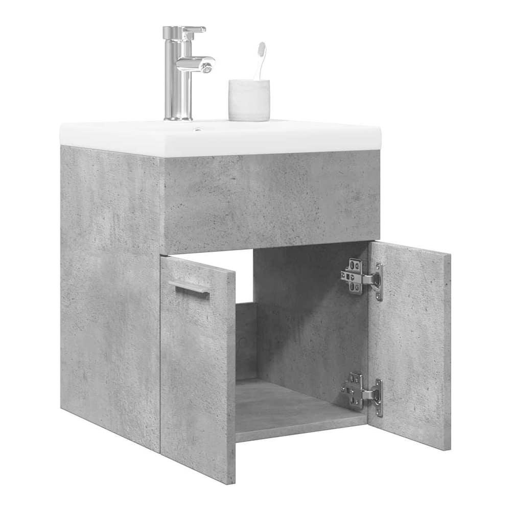 vidaXL Sink Cabinet with Built-in Basin Engineered Wood